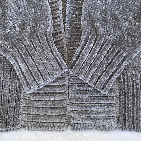 ❌SOLD❌ LOFT Petite Chenille Blouson Open Cardigan - Picture 5 of 7